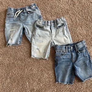 Boys Size 7 Denim Shorts 3 pair Bundle!